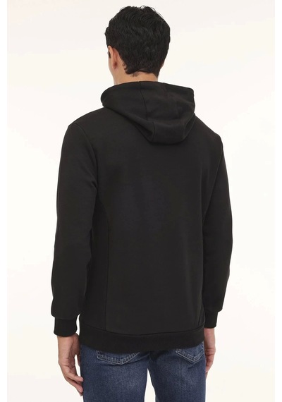 Lumberjack A10188949208010 Siyah Erkek Sweatshirt Siyah