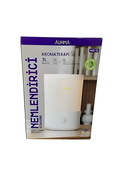 Akıllıelma-auhma Hava Nemlendirici Rgb Işıklı 3000 Ml Aus-12 3738