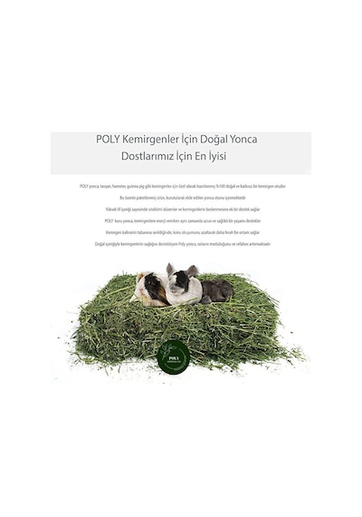 Kemirgenler Için Kuru Yonca Otu 750 Gr.
