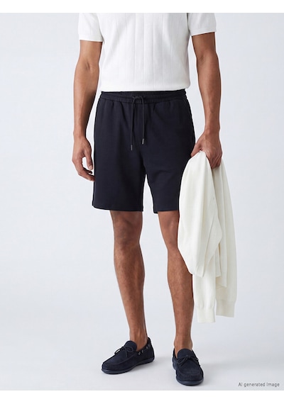 Lcw Vision Lacivert Regular Fit Soft Touch Erkek Şort