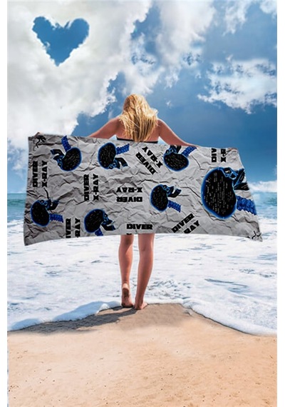 Diver X-Ray Towel