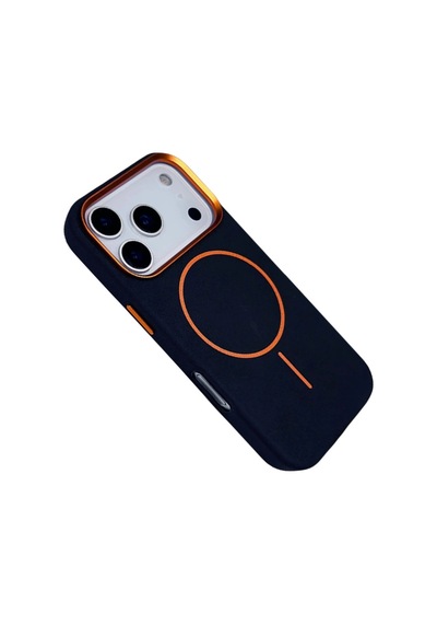 Joko Apple İphone 17 Pro Luno Deri Magsafe Kapak - Mavi 0.2M-Çok Renkli