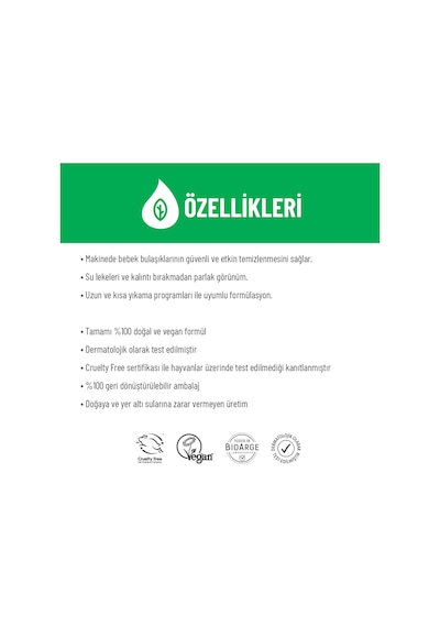 Siveno %100 Doğal Bulaşık Makinesi Jeli Kireç Önleyici & Temizleyici Limon Tuzu Noniyonik Yüzey Aktif 400 ML