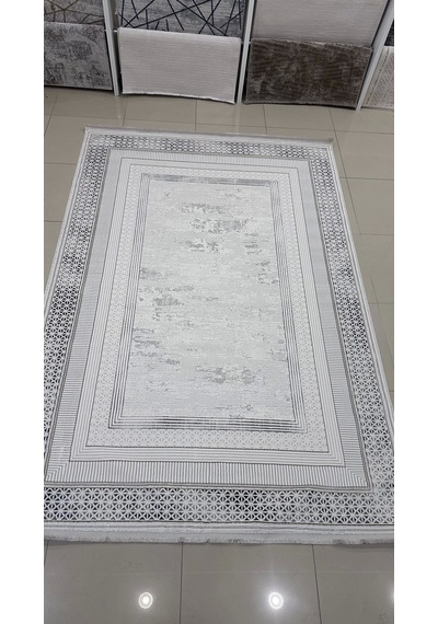 Safyün Halı Kadife Kf463 Gri 200 X 290 Renkli
