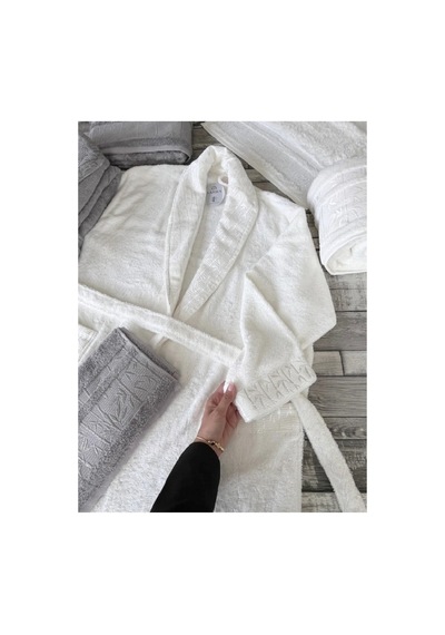 Sarra Bamboo Aile Bornoz Seti L-m Beden Gri - 936813831 Gri - 936813831 Gri