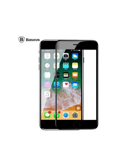 Baseus İphone 78 Plus 4d Cam Ekran Koruyucu Kavisli Full Kaplama Kırılmaz Cam- 5775 Mh-hs8675-0705