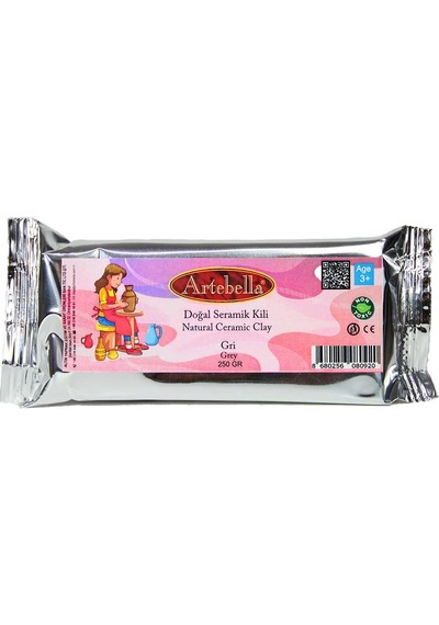 Artebella Doğal Seramik Kili Beyaz 250 Gr