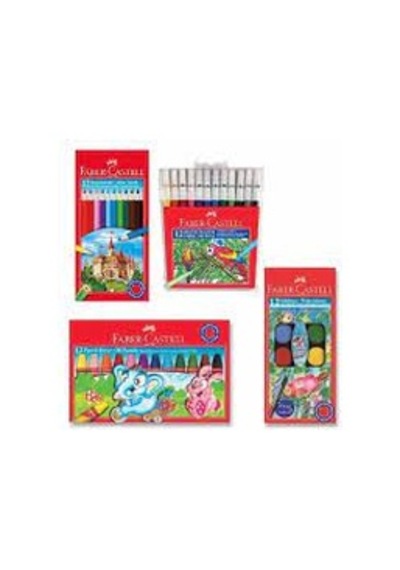 Faber-Castell Boya Seti 4'lü Set