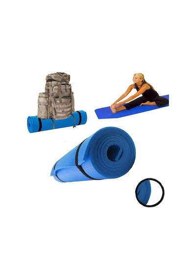 Pilates Minderi, Yoga Matı Mavi 6 Mm Diğer