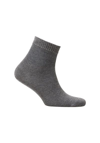 Thermoform Relax 2'Li Kısa Çorap Smoke Koyu Gri