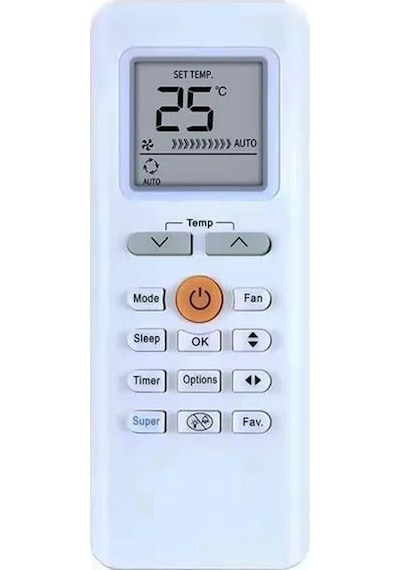 Weko Midea Blanc 12000 Btu Klima Kumandası