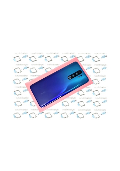 Xiaomi Redmi Note 8 PRO Arka pil Batarya Kapağı (Cam Lensli) Mav