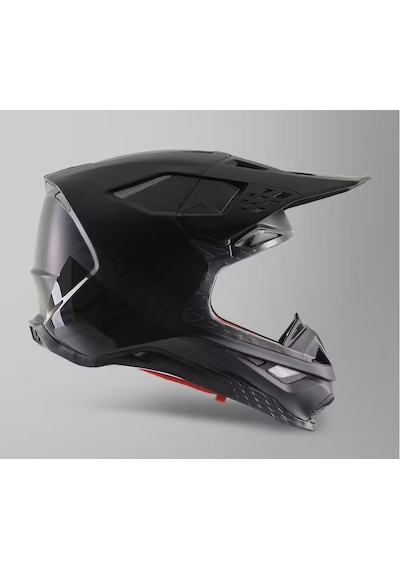 Supertech S-m8 Echo Helmet Ece Kask Mat Siyah - Siyah