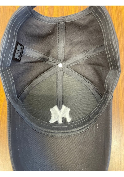 Hamze Ny Yankees New York Nakışlı Unisex Beyzbol Cap Şapka Siyah - Beyaz