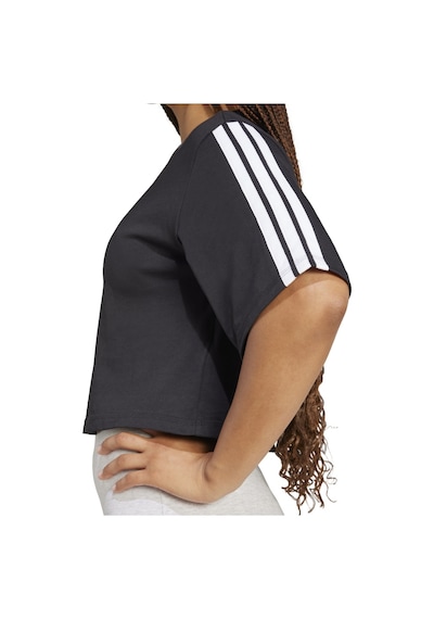 Adidas W 3s Tr Kadın Spor Tişört - Jd4998 Siyah