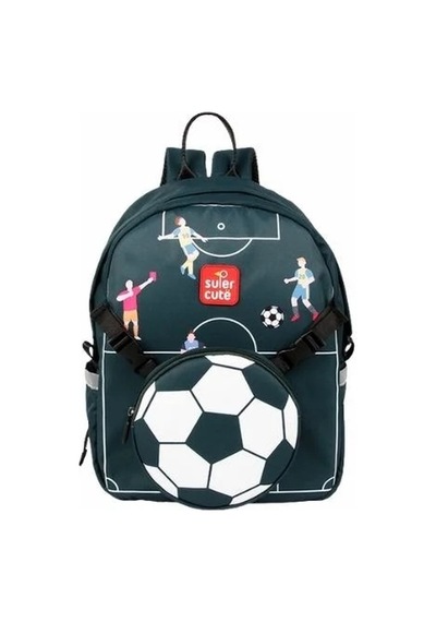 Supercute Two İn One Sırt Çantası-football Siyah