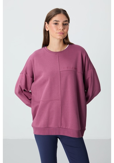 Tommy Life Soft Vişne Kompakt Pamuklu Kalın Pürüzsüz Dokulu O Yaka Oversize Fit Kadın Sweatshirt - 97288 Vişne Tommy Life Soft Vişne Kompakt Pamuklu Kalın Pürüzsüz Dokulu O Yaka Oversize Fit Kadın Sweatshirt - 97288 Vişne