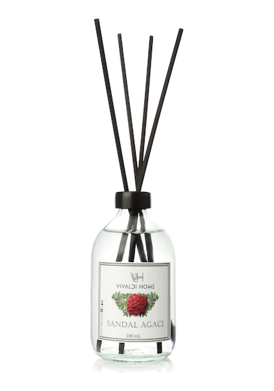 Vivaldi Home Sandal Ağacı Çubuklu Oda Kokusu Esansiyel Uçucu Yağ 100 ML