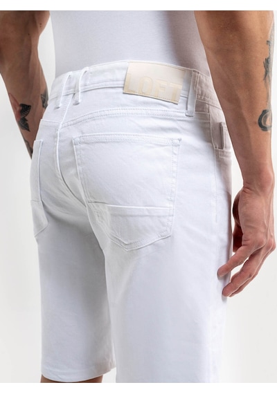 26yp69000186 Beyaz Erkek Şort Lf2035744 Denim