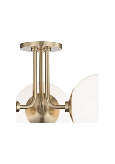 Üçlü Eskitme Marin Model Modern Glop Camlı Avize
