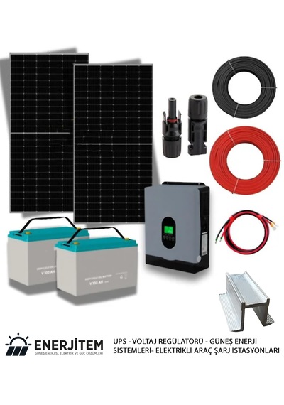 Enerjitem Kurulum Ve Nakliye Dahil 5kw Güneş Enerjisi Solar Paket