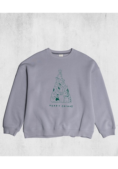 Unisex Merry Catmas Sweatshirt