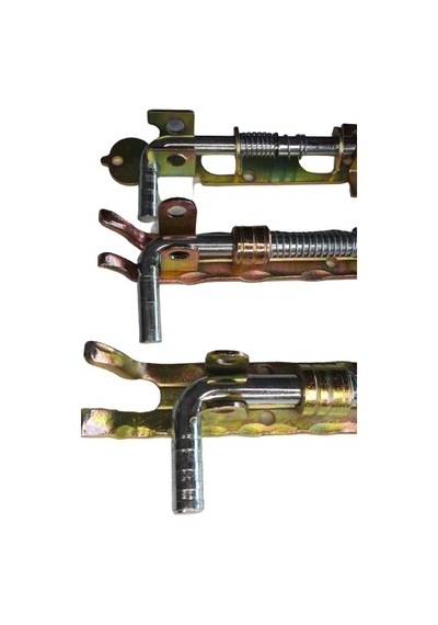 Sürgülü Kapı Kilidi Sliding Door Lock 5'li - Orta - Yaylı Ferforje