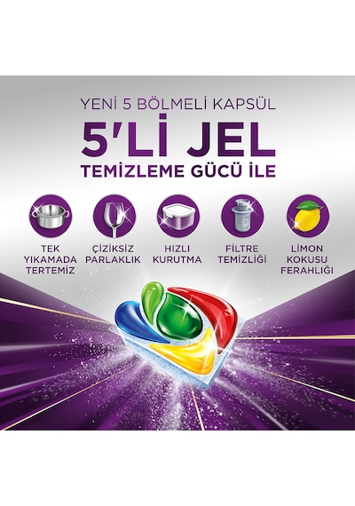 Mucize Bulaşık Makinesi Deterjanı Kapsülü/tableti 30 Yıkama