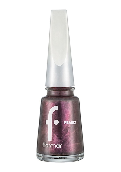 Flormar Sedefli Parlak Oje (MOR) - Pearly Nail Enamel - Pl418 Chrome Purple - 8682536035576