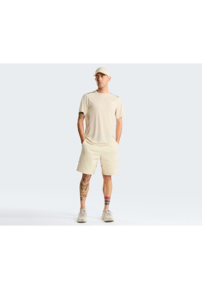 The North Face M Mountain Athletics Tape Erkek Outdoor Tişörtü Nf0a8dy9dom1 Bej