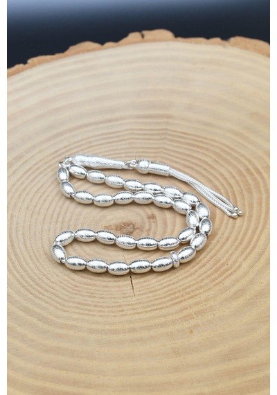 Erkek 925 Ayar Tesbih Küçük Boy -18 Gr- 901356 Gümüş