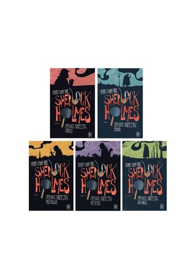 Parodi Sherlock Holmes Seti 5 Kitap