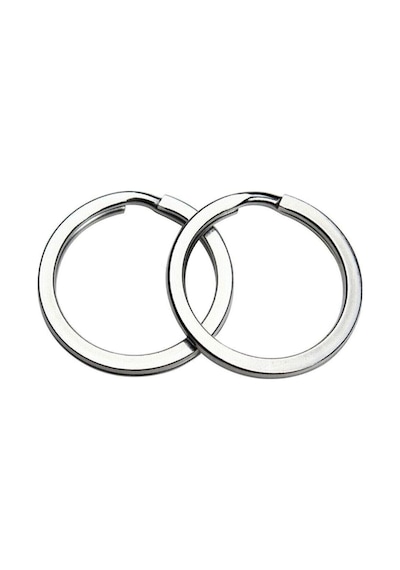 25 Mm Ezme Anahtarlık Halkası Nikel 100 Adet 30mm Dış Çap