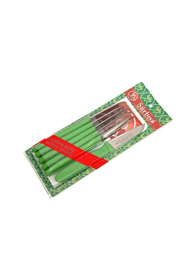 Sürbısa 61007 - Sürmene Meyve Bıçağı 7,5 Cm 6 Lı