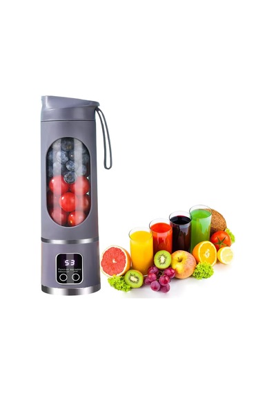 Powermaster PM-25965 Taşınabilir Dijital Ekranlı Meyve Sıkacağı Blender