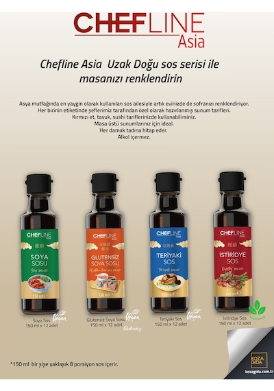 Chefline Asia İstiridye Sos 150 ML