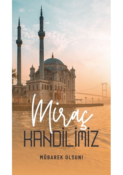 Miraç Kandili Özel Hediye Şekeri 25 Adet