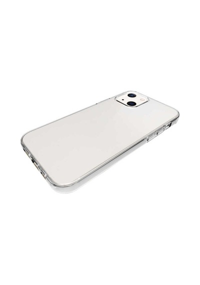 Apple Uyumlu iPhone 15 Kılıf Zore Süper Silikon Kapak Renksiz