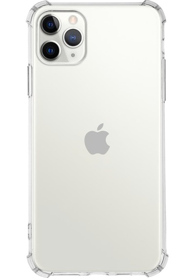 Apple Uyumlu iPhone 11 Pro Max Köşe Korumalı Airbag Antishock Silikon Kapak