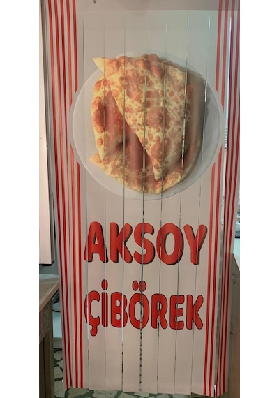 Baskılı Branda Kapı Sinekliği 100X200 Cm