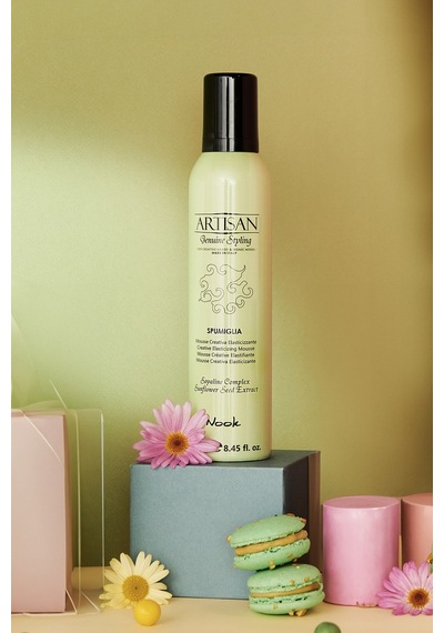 Nook Artisan Kıvırcık Saçlar İçin Proteinli Bukle Belirginleştirici Elastiklik Veren Saç Köpüğü 250 ML
