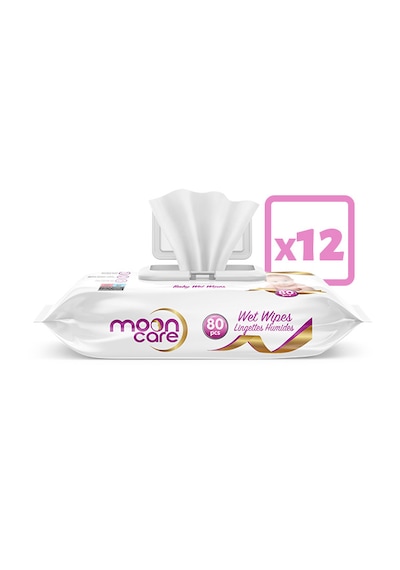 Mooncare Islak Bebek Havlusu 12 x 80 Yaprak