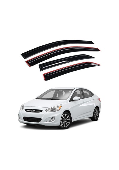 Hyundaı Accent Blue Mugen Tip Cam Rüzgarlığı