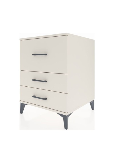 Kronos Komodin 3 Çekmeceli 60x59x80 Aytaşı-aytaşı Aytaşı