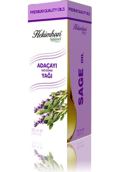Hekimhan Bitkisel Adaçayı Acı Elma Yağı 3 x 20 ML