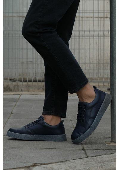 Mubiano Hakiki Deri 4500-lcv Lacivert Erkek Spor Ayakkabı & Sneaker Lacivert