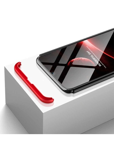 Galaxy A70 Kılıf Zore Ays Kapak Siyah-Mavi