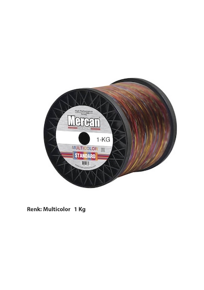 Mercan Standart 1 Kg Multicolor Bobin Misina