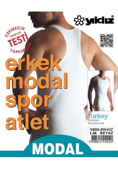 Yıldız 78 Erkek Modal Rambo Atlet Beyaz