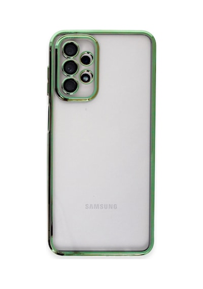 Galaxy A23 4g Kılıf Razer Lensli Silikon - Yeşil